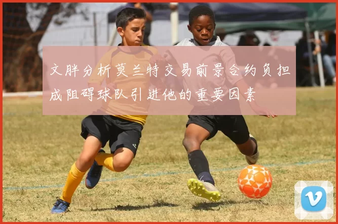 文胖分析莫兰特交易前景合约负担成阻碍球队引进他的重要因素